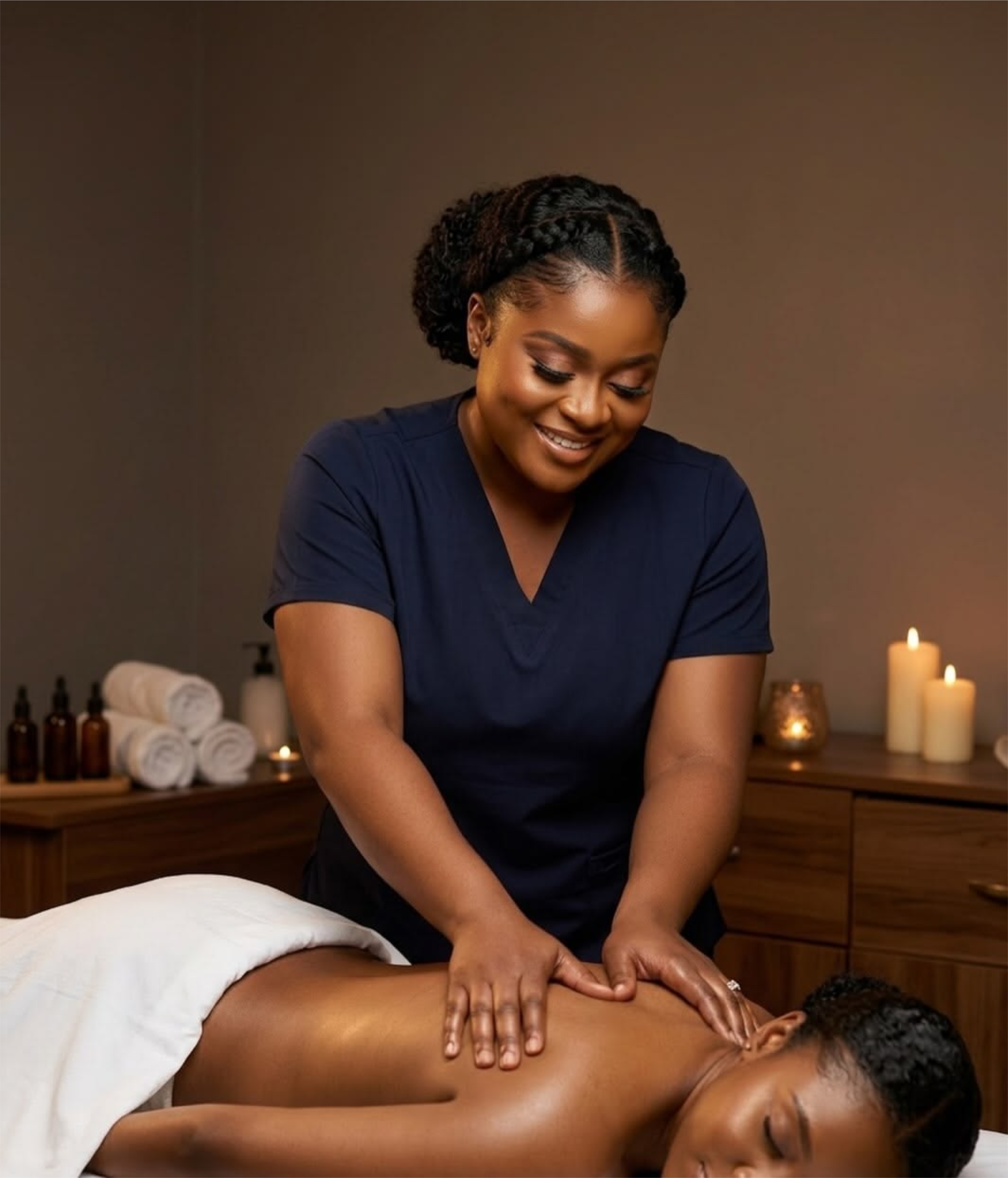 Relaxing spa treatment at Kelly's Spa